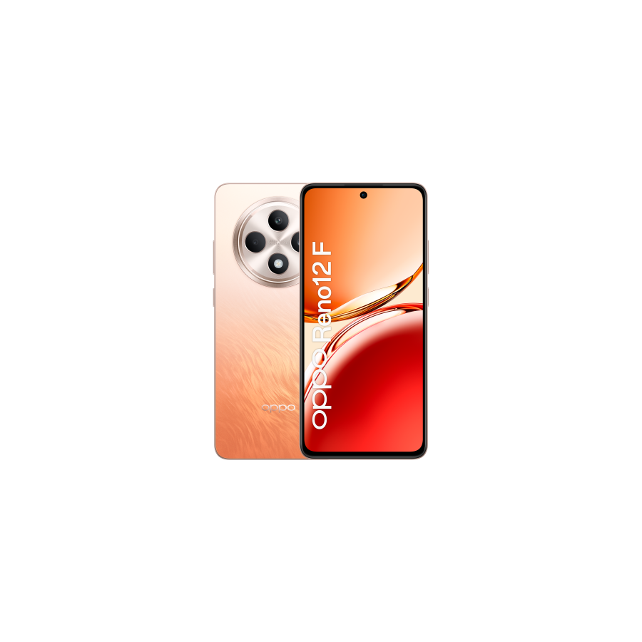 OPPO Reno12 F 4G 16,9 cm (6.67") SIM doble Android 14 USB Tipo C 8 GB 256 GB 5000 mAh Naranja
