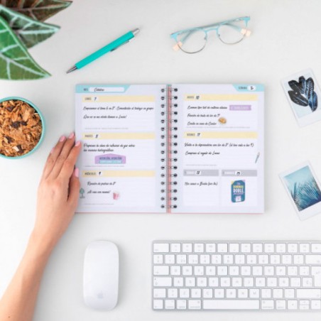 1855-PLANIFICADOR ATEMPORAL PARA PROFES DOBLE ESPIRAL "LO ESTAS HACIENDO DE 10" MR.WONDERFUL WOA09660ES