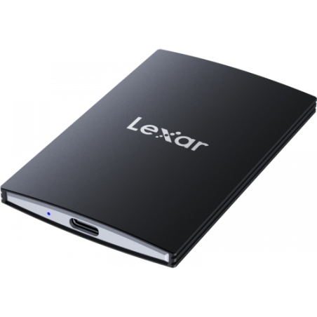 Lexar LSL500M001T-RNBNG unidad externa de estado solido 1 TB USB Tipo C USB 3.2 Gen 2x2 Negro