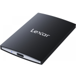 Lexar LSL500M001T-RNBNG unidad externa de estado solido 1 TB USB Tipo C USB 3.2 Gen 2x2 Negro