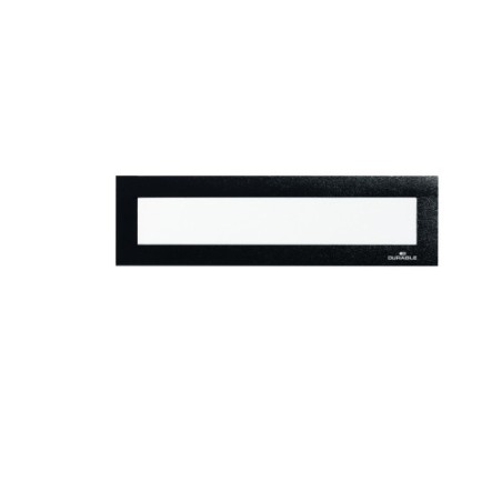 18583-PACK 5 MARCOS INFORMATIVOS DURAFRAME MAGNETIC TOP 236X66MM NEGRO DURABLE 498601
