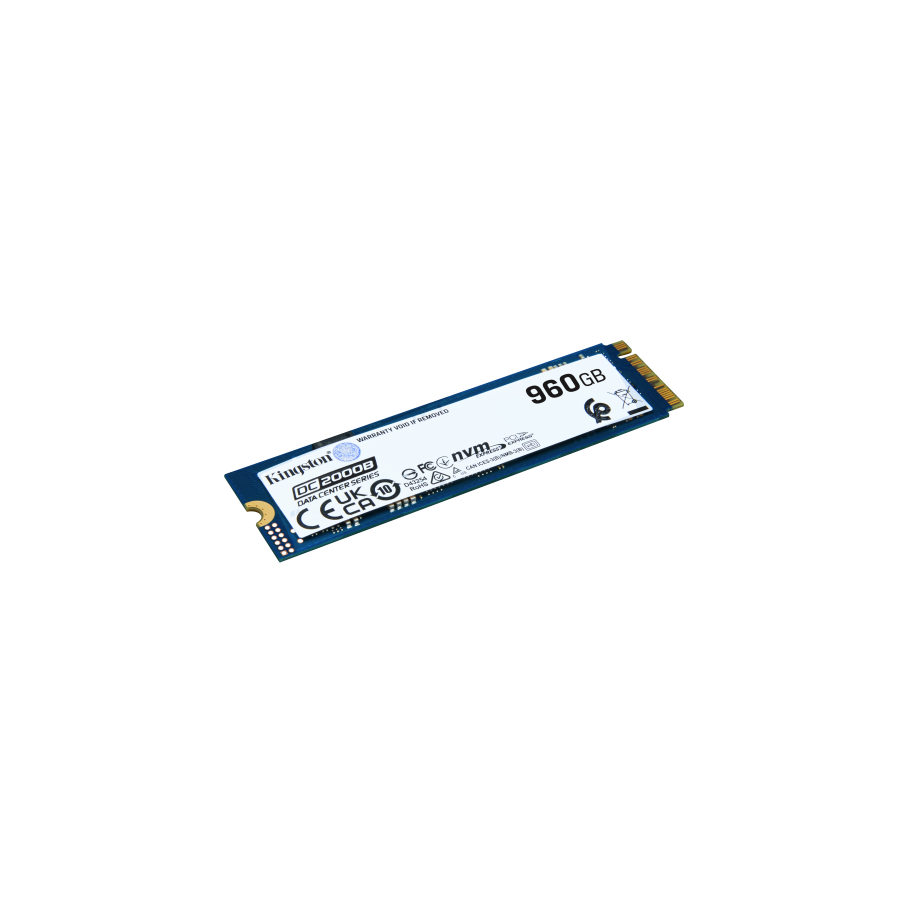 18626-Kingston Technology DC2000B M.2 960 GB PCI Express 4.0 NVMe 3D TLC