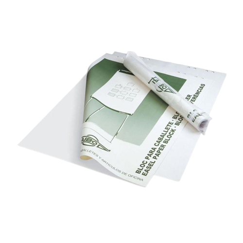 1865-FAIBO bloc papel para  pizarra 50 hojas Blanco