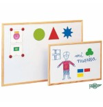 1867-PIZARRA MAGNETICA BLANCA CON MARCO EN MADERA PINO 60X90 CM. FAIBO 702-3