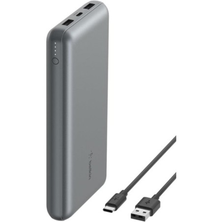 18744-BELKIN 20K POWER BANK 15W SPACE GREY