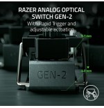 18790-TECLADO RAZER HUNTSMAN V3 PRO (USA) TENKEYLESS BLANCO (RZ03-04981700-R3M1)