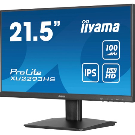 18799-IIYAMA MONITOR PANEL IPS DE 21.5´´, REGULABLE, 100 HZ, HDMI, REDUCTOR DE LUZ AZUL, ALTAVOCES
