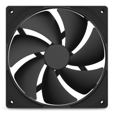 NZXT F140P Carcasa del ordenador Ventilador 14 cm Negro 1 pieza(s)