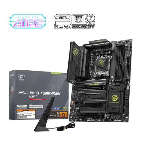 18853-PLACA MSI MAG X870 TOMAHAWK WIFI,AMD,AM5,X870,4DDR5,LAN5G+WIFI7+BT5.4,ATX
