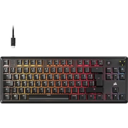 TECLADO CORSAIR K70 CORE TKL RGB MLX RED ESPANOL CH-910971E-ES