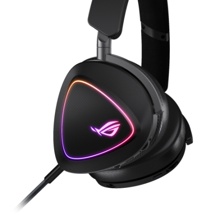18877-ASUS ROG DELTA II Auriculares Inalambrico y alambrico Diadema Juego USB Tipo C Bluetooth Negro