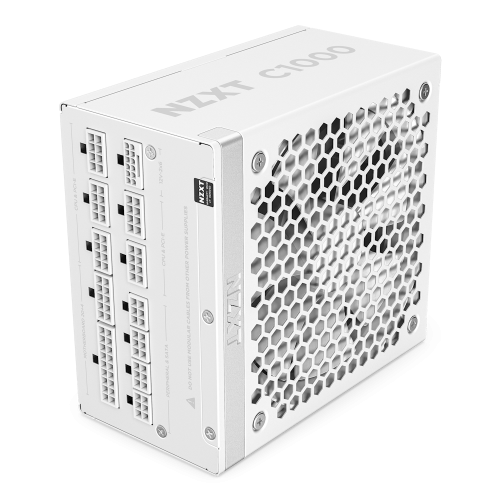 NZXT C1000 Gold unidad de fuente de alimentacion 1000 W 24-pin ATX ATX Blanco