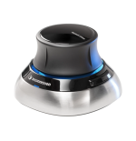 18910-3Dconnexion SpaceMouse raton Oficina RF Wireless + Bluetooth + USB Type-A 6DoF