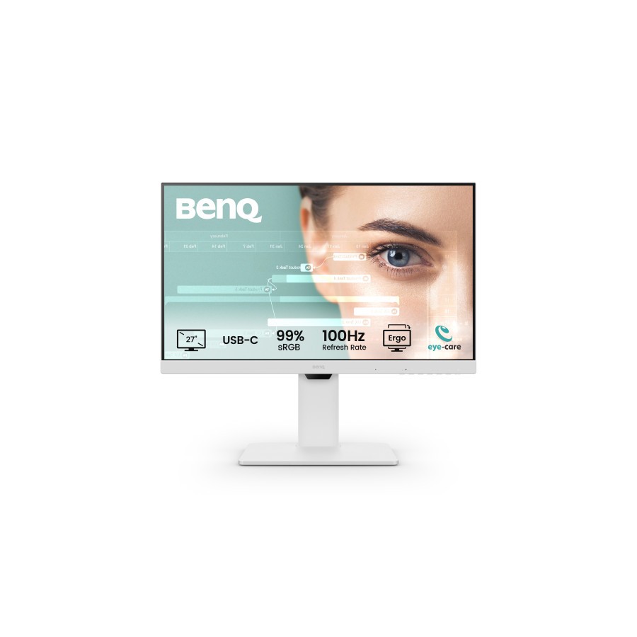 18925-MONITOR BENQ GW2786TC 27" IPS 1080P, FHD, USB-C (65W),  100HZ, EYE-CARE, ERGONOMICO, HUB USB,  99% SRGB, HDMI, DP,