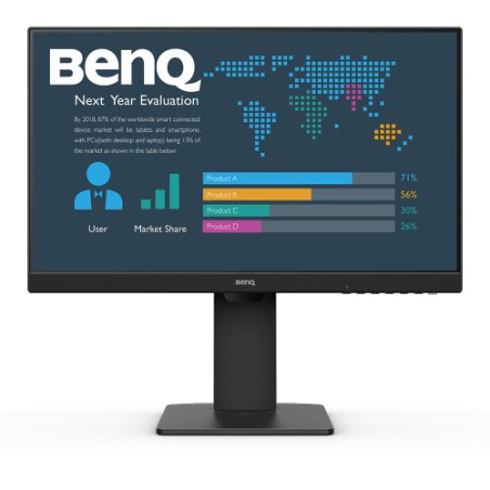 18927-BenQ BL2486TC pantalla para PC 60,5 cm (23.8") 1920 x 1080 Pixeles Full HD Negro