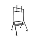 18931-TooQ iDREAMS Soporte de Suelo con Ruedas para Pantalla 37"-86", Negro