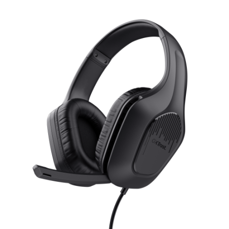 18983-Trust GXT 415 Zirox Auriculares Alambrico Diadema Juego Negro