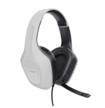 18986-Trust GXT 415W Zirox Auriculares Alambrico Diadema Juego Blanco