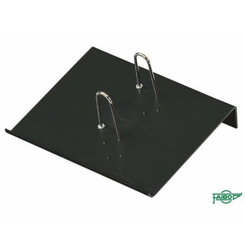 1900-SOPORTE PORTACALENDARIO EN PLASTICO 160X35X205 MM. COLORE NEGRO FAIBO 98-02