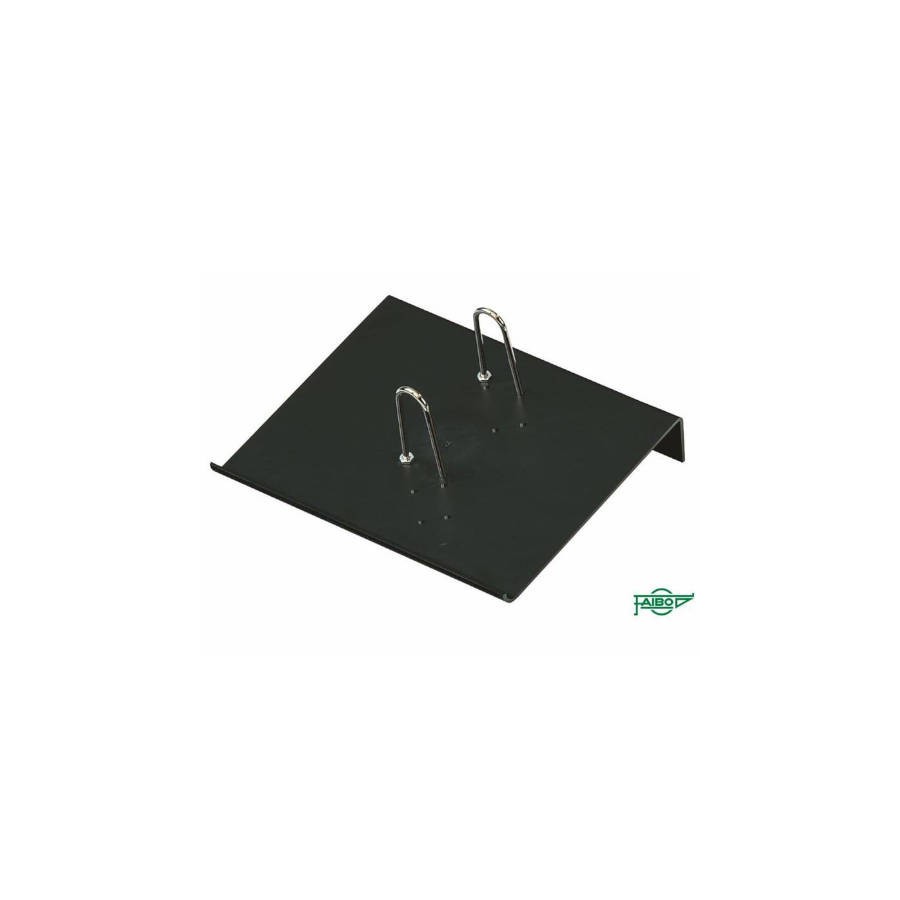 1900-SOPORTE PORTACALENDARIO EN PLASTICO 160X35X205 MM. COLORE NEGRO FAIBO 98-02