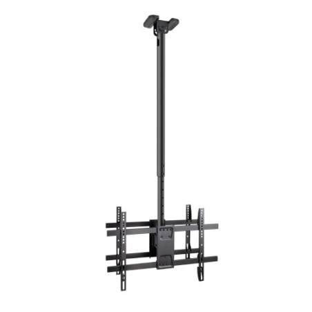 19051-TooQ Soporte de Techo para 2 Pantallas 43"-86", Negro