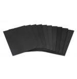 1912-BOLSA DE 10 LAMINAS GOMA EVA 40X60 CM. EN COLOR NEGRO FAIBO 1655-10-02