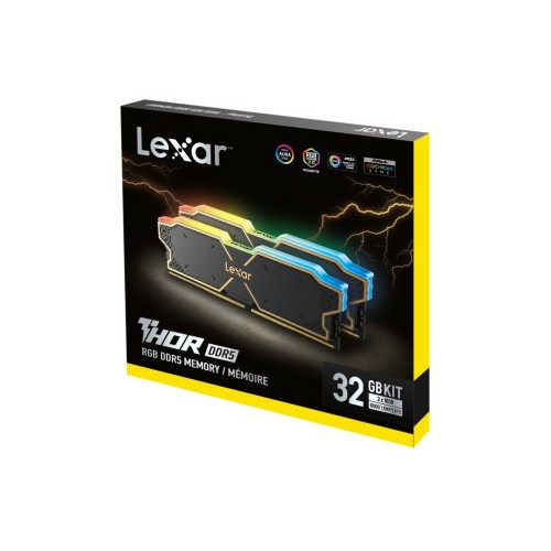 19125-LEXAR THOR RGB DDR5 32GB 2X16GB 6000MHZ CL38