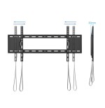 19192-TOOQ SOPORTE PARED LP1090F-B, PANTALLAS 43-90" NEGRO