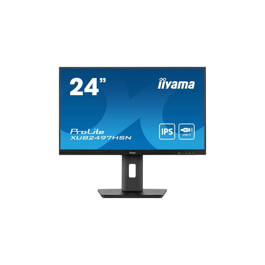 19237-IIYAMA PANTALLA DE 24´´ CON PANEL EN TECNOLOGIA IPS, USB-C DOCK Y RJ45 (LAN)