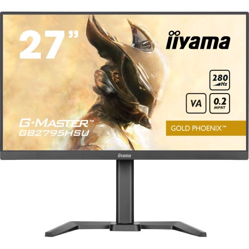 IIYAMA PANTALLA 27", 280HZ, MPRT 0.2MS, HDMI X1, DISPLAYPORT X1, ALTAVOCES