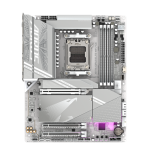 19246-GIGABYTE Placa base X870 A ELITE WF7 ICE - Compatible con CPUs AMD Ryzen 9000, VRM digital de 16+2+2 fases, hasta