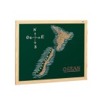 1925-PIZARRA SUPERFICIE VERDE LACADA PARA TIZA MARCO MELAMINA 80X120 CM. FAIBO 403-2IND