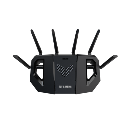 ASUS TUF Gaming BE6500 (TUF-BE6500) router inalambrico 2.5 Gigabit Ethernet Doble banda (2,4 GHz / 5 GHz) Negro