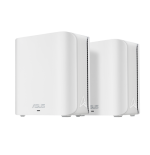 19261-ASUS ZenWiFi BD4 (2-pack EU+UK) Doble banda (2,4 GHz / 5 GHz) Wi-Fi 7 (802.11be) Blanco Interno