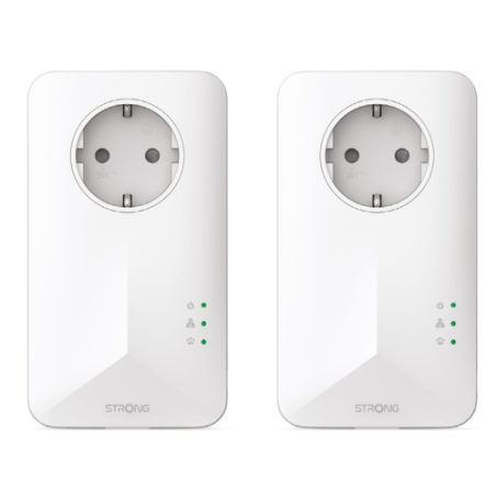 19272-Strong PowerLine 1000 Kit 1000 Mbit/s Ethernet Blanco 2 pieza(s)