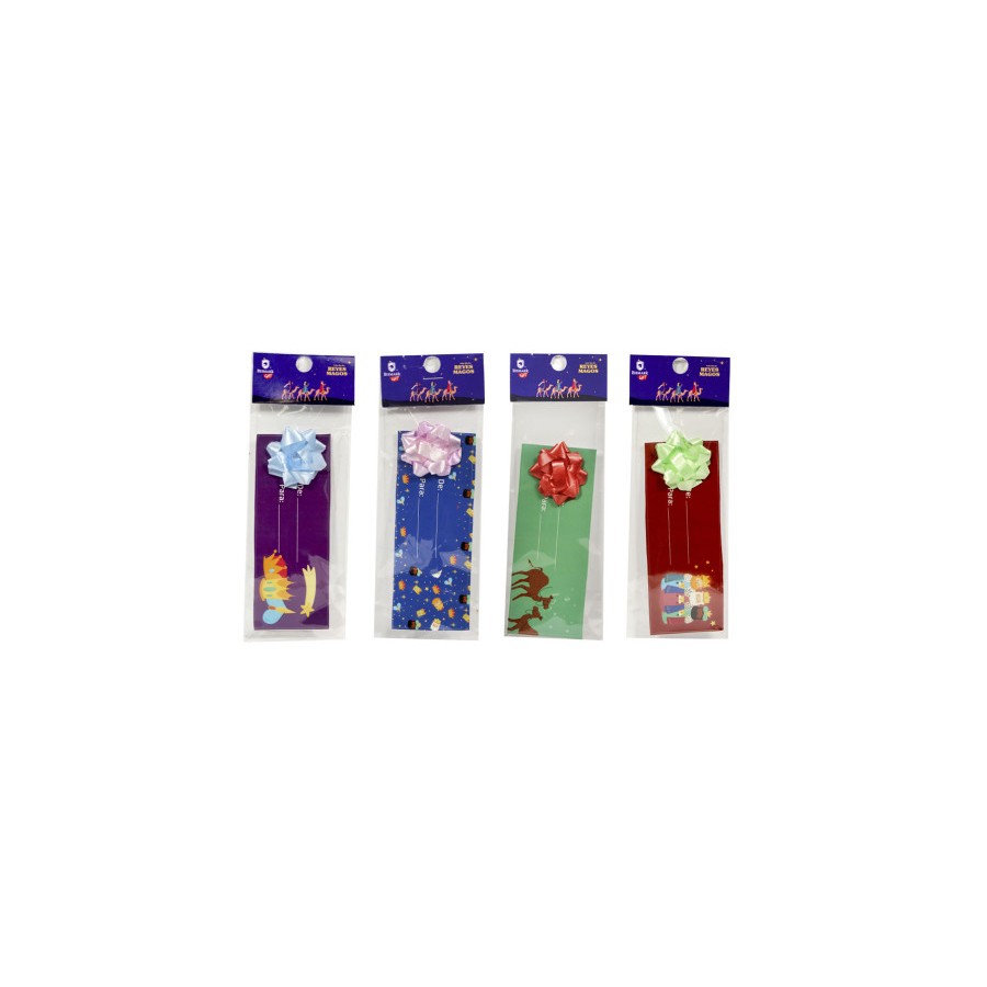 19364-TARJETA ADHESIVA + COCA  REYES MAGOS BISMARK 332825