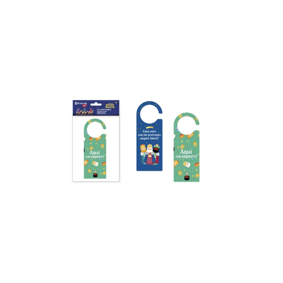19369-COLGANTE PUERTA REYES MAGOS BISMARK 332895