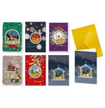 19371-TARJETA FELICITACION NAVIDAD CONFETTI C/ SOBRE BISMARK 332860