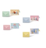 19372-TARJETA FELICITACION NAVIDAD PASTEL BISMARK 332935