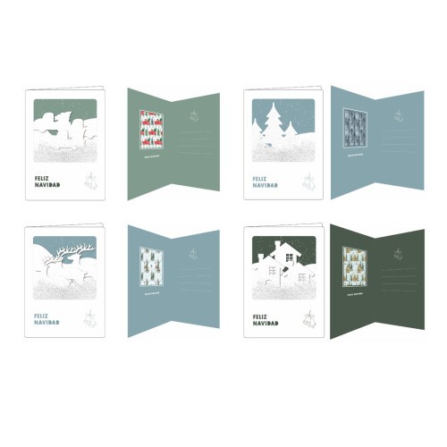 19373-TARJETA NAVIDAD CON RELIEVE BISMARK 331679