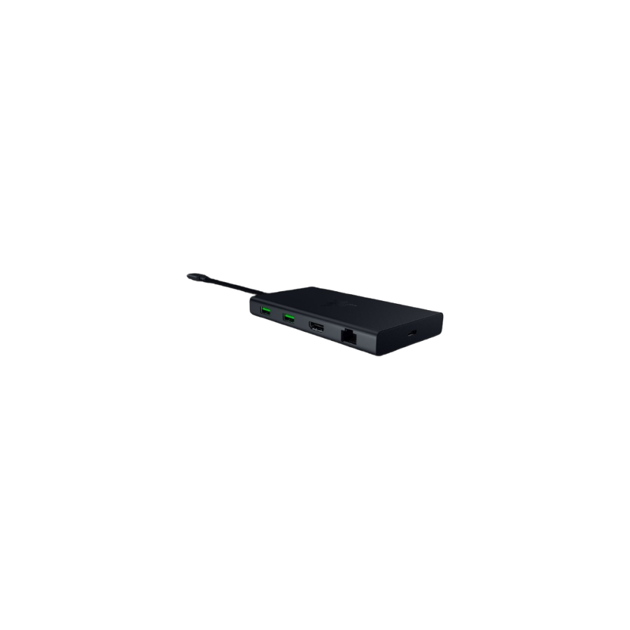19451-Razer USB-C Dock Alambrico USB 3.2 Gen 1 (3.1 Gen 1) Type-C Negro