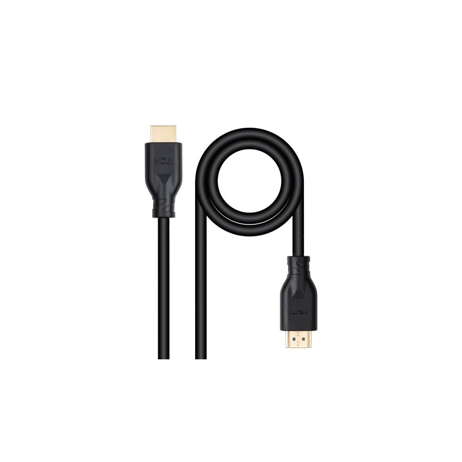 Nanocable Cable HDMI V2.0 4K@60Hz 18Gbps A/M-A/M CCS 1 m