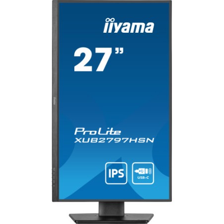 19536-MONITOR IIYAMA USB-C, LAN, DP-OUT (DOCK), 300CD