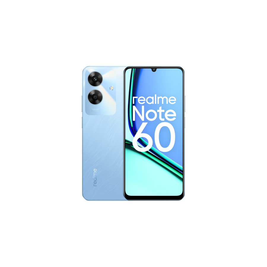 realme Note 60 17,1 cm (6.74") SIM doble Android 14 4G USB Tipo C 4 GB 128 GB 5000 mAh Azul