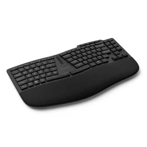 19622-Kensington Pro Fit Ergo KB675 EQ TKL teclado Hogar / Oficina USB + RF Wireless + Bluetooth QWERTY Espanol Negro