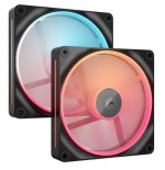19646-Corsair iCUE LINK LX140-R RGB Carcasa del ordenador Ventilador 14 cm Negro 2 pieza(s)