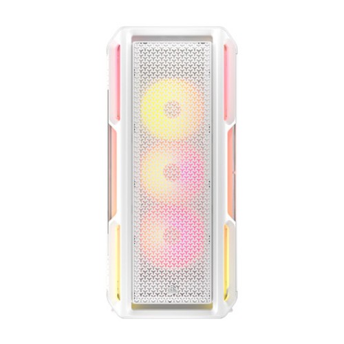 CAJA CORSAIR 5000T LX RGB TEMPERED GLASS MID-TOWER CASE WHITE CC-9011299-WW