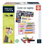 19779-JUEGO CONTAR CON REGLETAS (COL. APRENDER ES DIVERTIDO) EDUCA BORRAS 20110