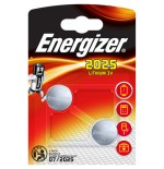 1979-BLISTER 2 PILAS DE BOTON MODELO CR2025 ENERGIZER E301021501