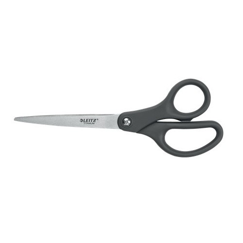 19820-TIJERAS TITANIO 180 MM (BLISTER CARTON), GRIS OSCURO LEITZ 54210089